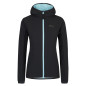 Preview: Montura Mid Layer Hoody Jacke Damen - schwarz