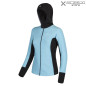 Preview: Montura Stretch Mix Hoody Maglia Damen - eisblau