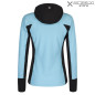 Preview: Montura Stretch Mix Hoody Maglia Damen - eisblau