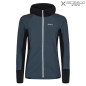 Preview: Montura Stretch Mix Hoody Maglia Damen - jeansblau