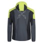 Preview: Montura Wind Revolution Hoody Jacket Herren - grau/gelbgrün