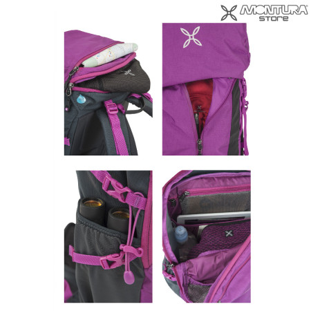 Montura Alpen 25 Backpack - violett