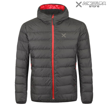 Montura Atlantic Duvet Men - schwarz/hellrot