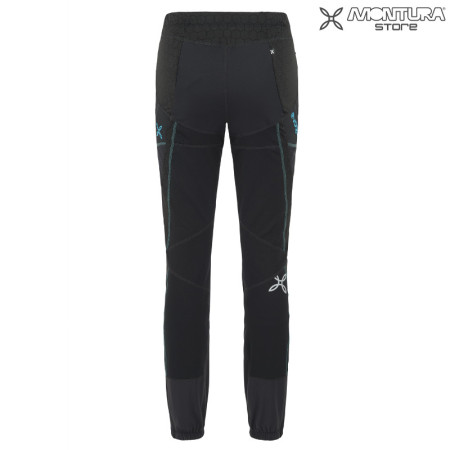 Preview: Montura Evoque Pants Women - black/dark petrol