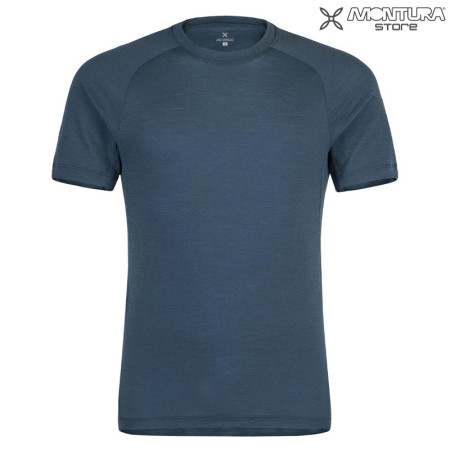 Montura Merino Light 2 T-Shirt Herren - jeansblau