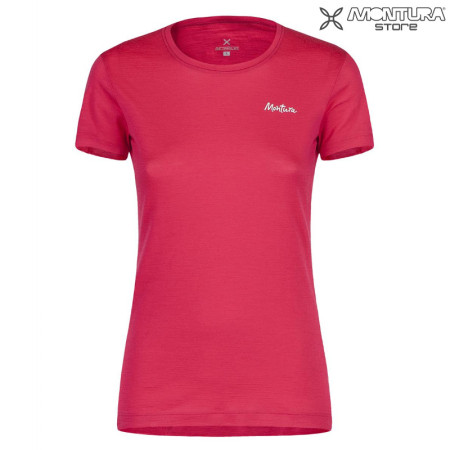 Montura Merino Lotus T-Shirt Women - pink