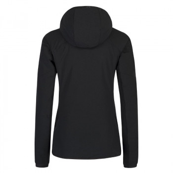 Preview: Montura Mid Layer Hoody Jacke Damen - schwarz