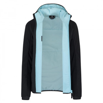 Preview: Montura Mid Layer Hoody Jacke Damen - schwarz