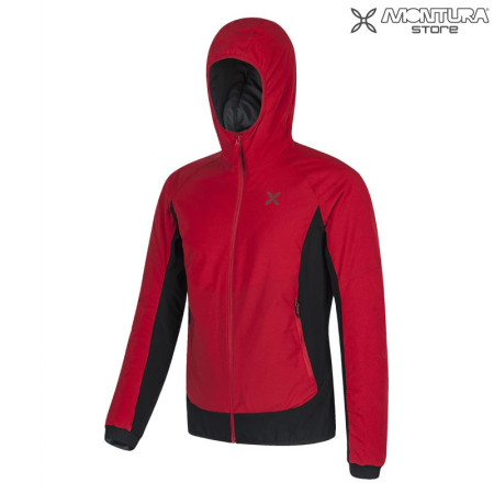 Preview: Montura Mid Layer Jacke Herren - rot