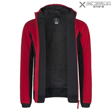 Preview: Montura Mid Layer Jacke Herren - rot