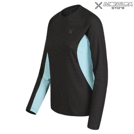 Preview: Montura Next To Skin Maglia Damen - schwarz/eisblau