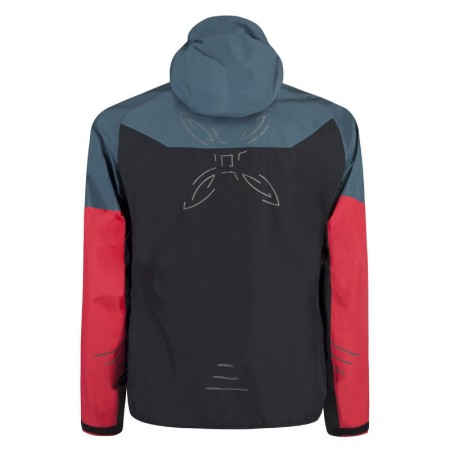 Preview: Montura Pac Mind Jacket Herren - rot/jeansblau