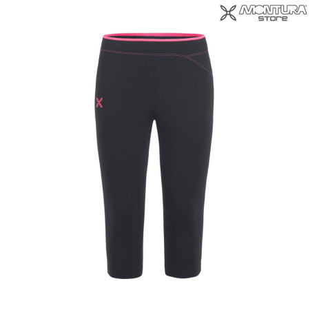 Montura Run Easy 3/4 Hose Damen - schwarz/violett