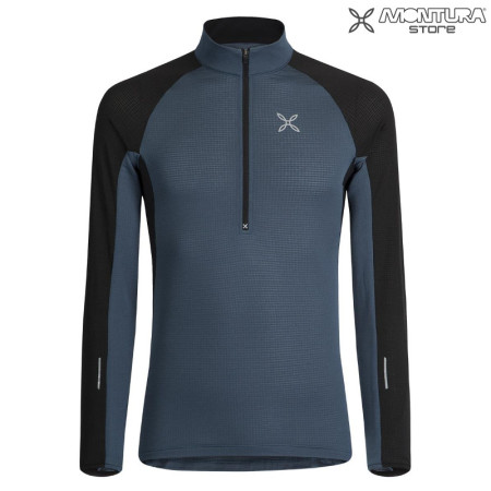 Montura Run Soft Zip Maglia Herren - jeansblau