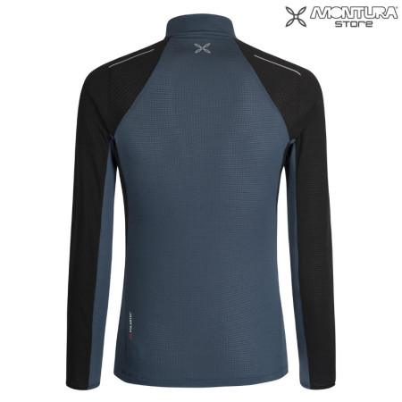 Preview: Montura Run Soft Zip Maglia Herren - jeansblau