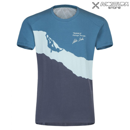 Montura Silence T-Shirt Herren - dark petrol