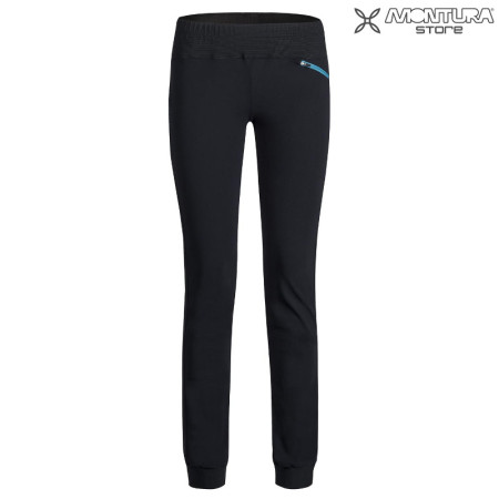 Preview: Montura Sound Pants Hose Damen - schwarz/smaragdgrün