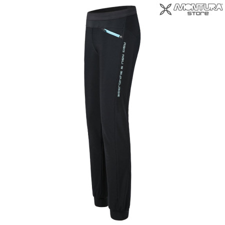 Preview: Montura Sound Winter Hose Damen - schwarz/eisblau