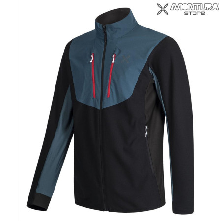 Preview: Montura Stretch Pro 2.0 Jacket Herren - schwarz/jeansblau