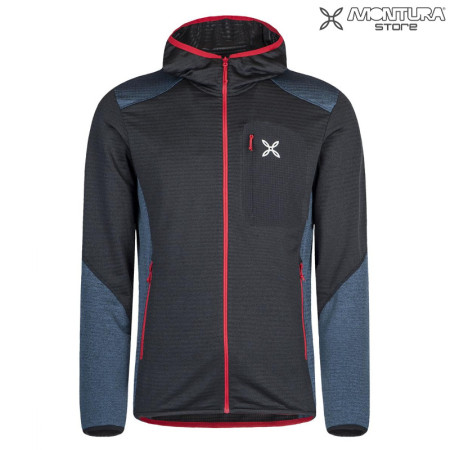 Montura Thermal Match Hoody Maglia Herren - schwarz