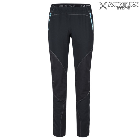 Montura Vertigo Light Pants Women - schwarz/eisblau