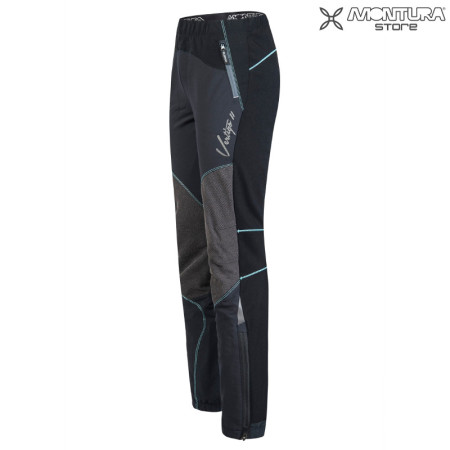 Preview: Montura Vertigo Pants Women - schwarz/eisblau