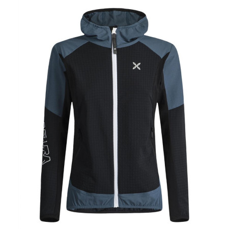Montura Wind Revolution Hoody Jacket Women - black/jeansblue