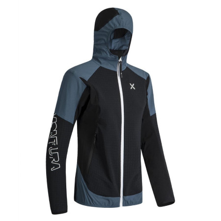 Preview: Montura Wind Revolution Hoody Jacket Women - black/jeansblue