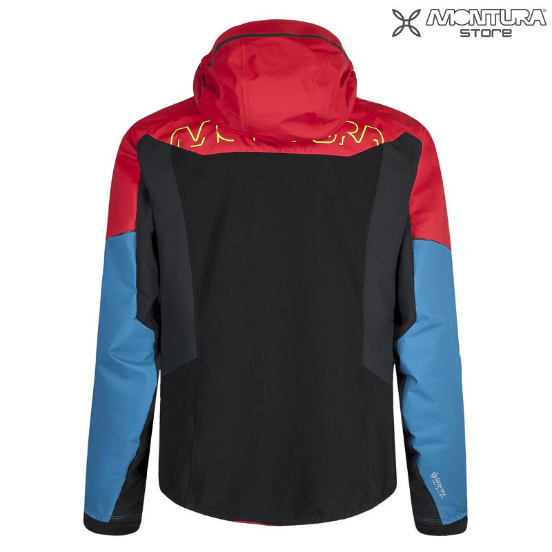 Montura Air Action Hybrid Jacke Herren - rot/dunkelpetrol