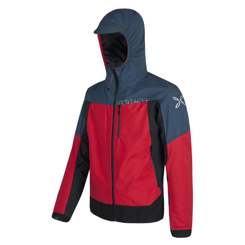 Montura Air Action Hybrid Jacke Herren - jeansblau/rot