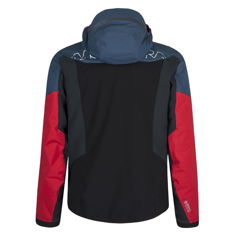 Montura Air Action Hybrid Jacke Herren - jeansblau/rot
