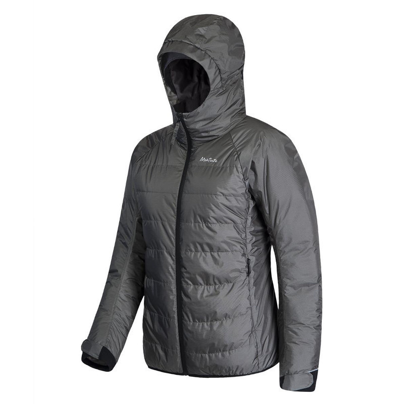 Montura Cristallo Duvet Jacket Damen - chromegrau