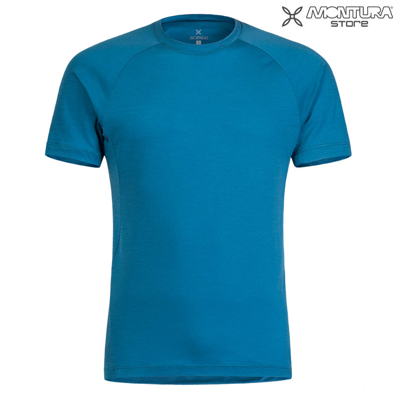 Montura Merino Light 2 T-Shirt Men - dunkelpetrol
