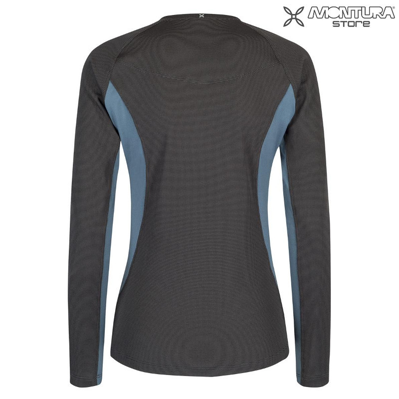 Montura Next To Skin Maglia Women - black/jeansblue