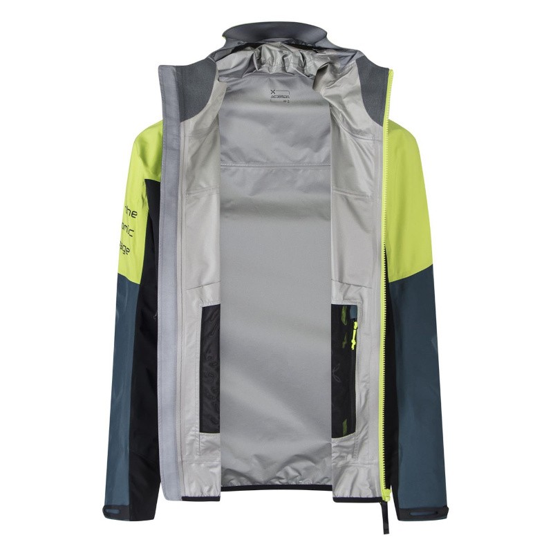 Montura Pac Mind Jacket Herren - gelbgrün/jeansblau