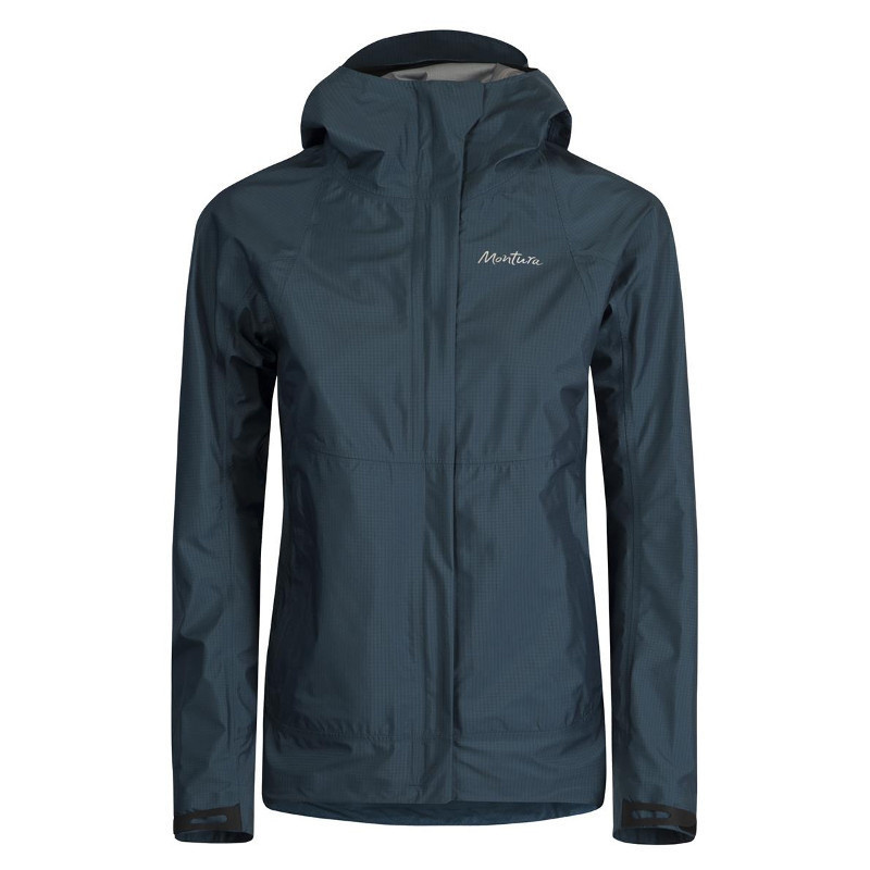 Montura Rain Stop Hoody Jacket Damen - jeansblau