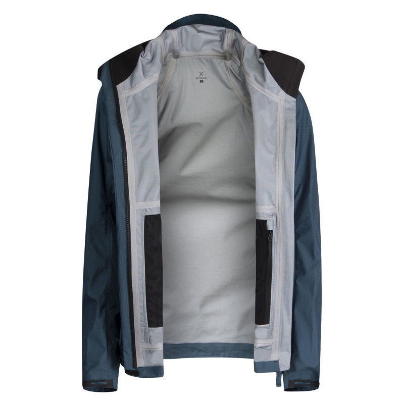 Montura Rain Stop Hoody Jacket Damen - jeansblau