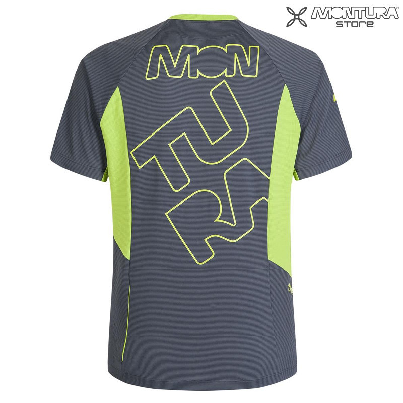 Montura Rock T-Shirt Herren - hellgrün/grau