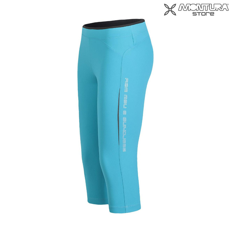 Montura Run Easy 3/4 Pants Women - petrol