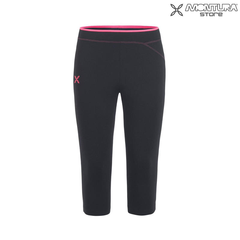 Montura Run Easy 3/4 Hose Damen - schwarz/violett