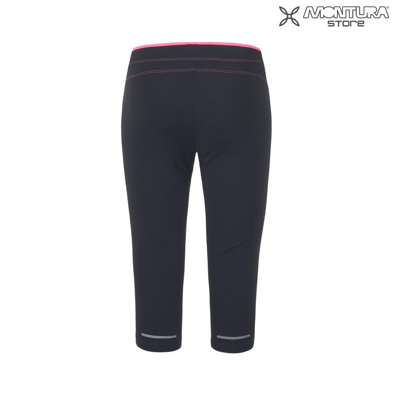 Montura Run Easy 3/4 Hose Damen - schwarz/violett