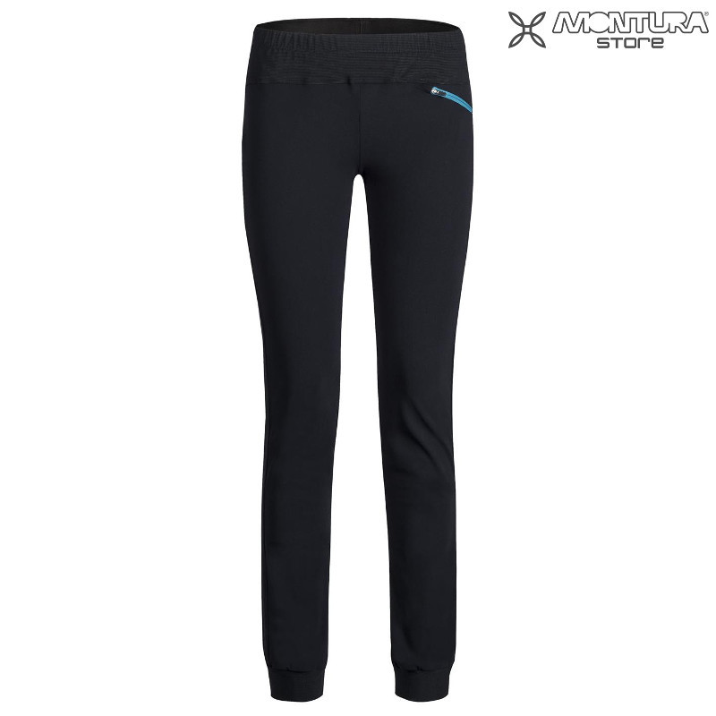 Montura Sound Pants Hose Damen - schwarz/smaragdgrün