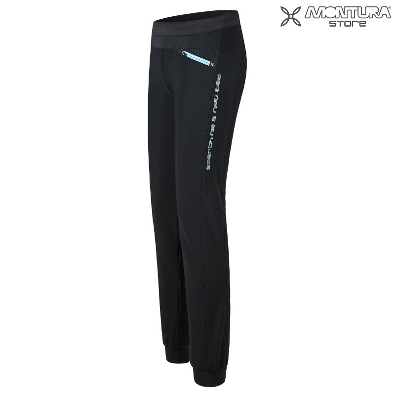 Montura Sound Winter Hose Damen - schwarz/eisblau