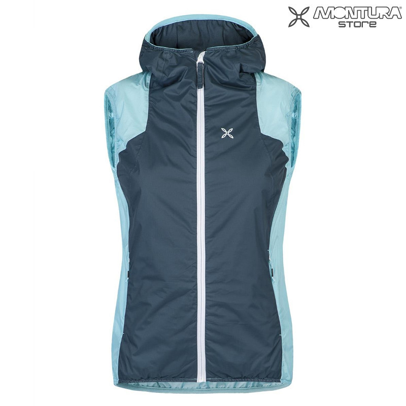 Montura Trident Weste Damen - jeansblau