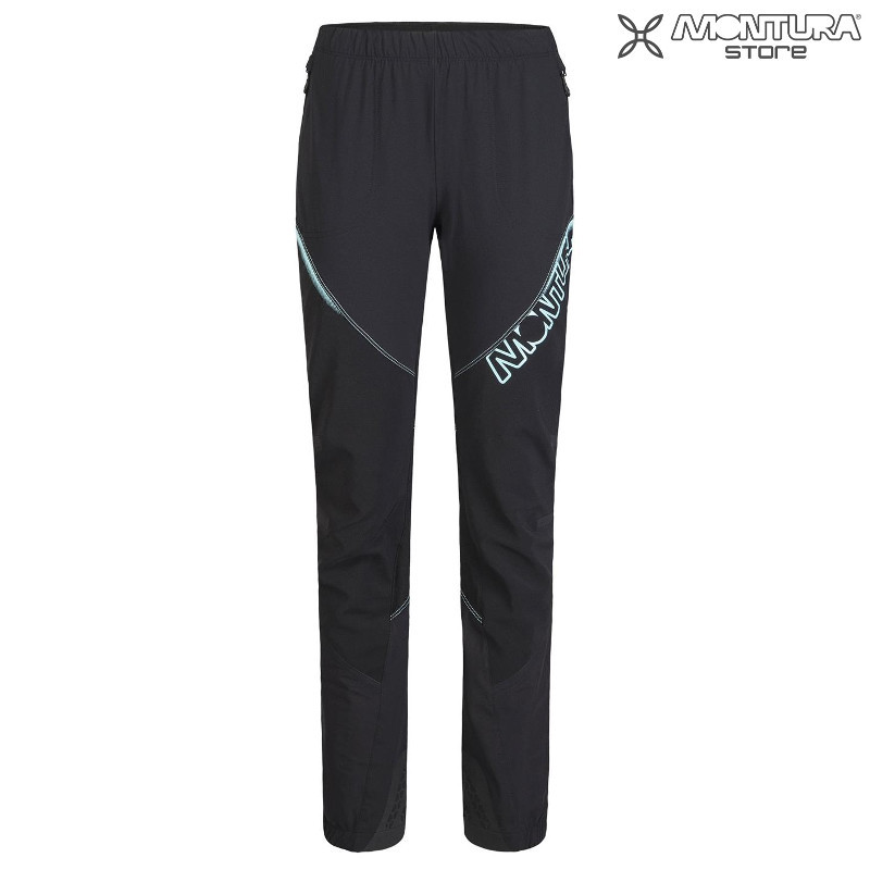 Montura Upgrade 2 Hose Damen - schwarz/eisblau