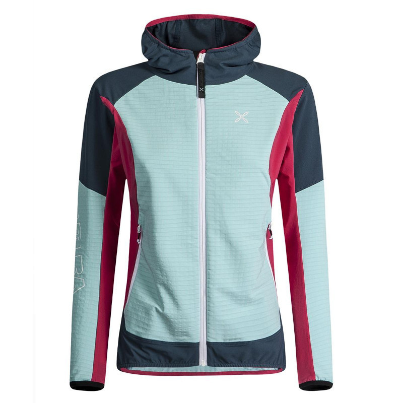 Montura Wind Revolution Hoody Jacket Women - iceblue